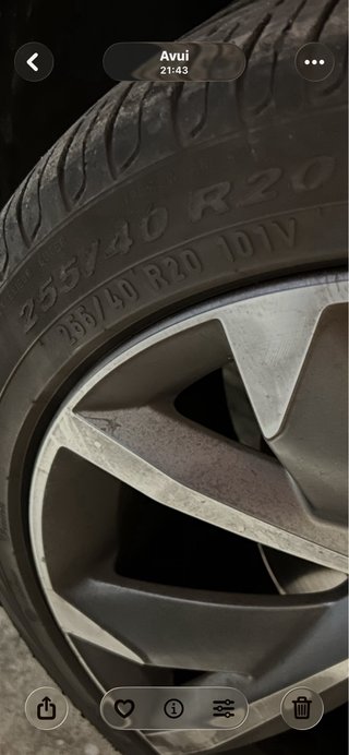 parejaNeumáticos Pirelli Scorpion Verde 255/40R20