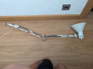 Flexo de mesa articulado blanco