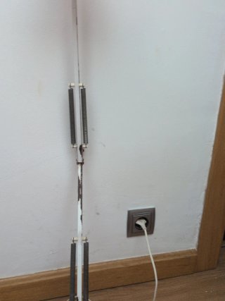 Flexo de mesa articulado blanco