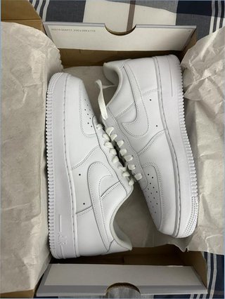 Zapatillas N1ke A1r Force 1 Blancas