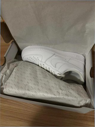 Zapatillas N1ke A1r Force 1 Blancas