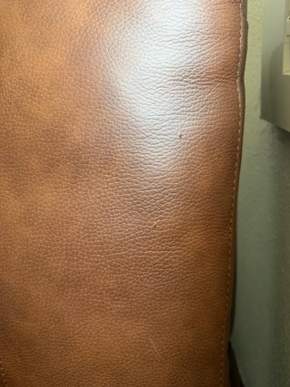 Sillón de cuero eléctrico
