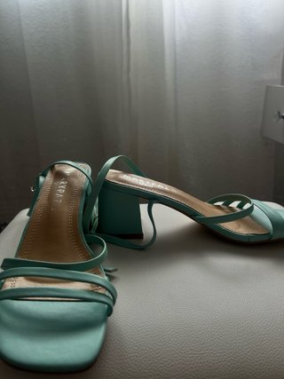 Tacones Marypaz Talla 37 Color Teal