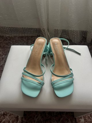Tacones Marypaz Talla 37 Color Teal