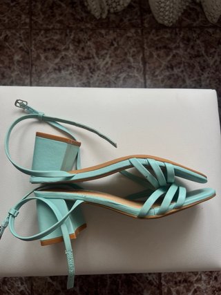 Tacones Marypaz Talla 37 Color Teal