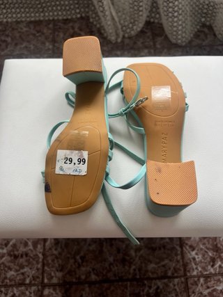 Tacones Marypaz Talla 37 Color Teal