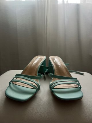 Tacones Marypaz Talla 37 Color Teal