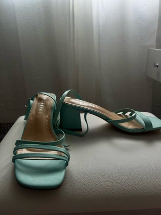 Tacones Marypaz Talla 37 Color Teal