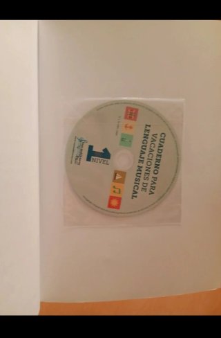 Cuaderno Lenguaje Musical Vacaciones Nivel 1