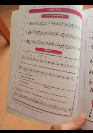 Cuaderno Lenguaje Musical Vacaciones Nivel 1
