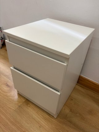 Mesa de noche IKEA KULLEN 2 cajones