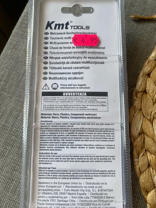 Lápiz de prueba Kmt Tools multifunción