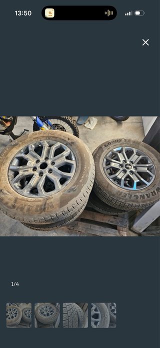 Ruedas Ford Goodyear Wrangler