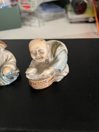 Statuette personaggi asiatici