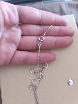 Colgante Corazón Zafiros Plata Milor Italia