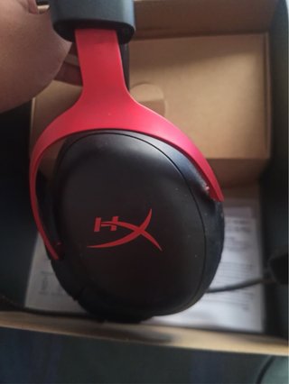 Cascos Gaming HyperX Negro y Rojo