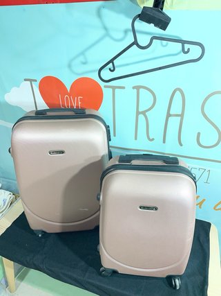 Maletas Modern&Fish Oro Rosa (2 unidades)