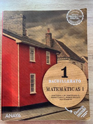 Matemáticas I 1 Bachillerato