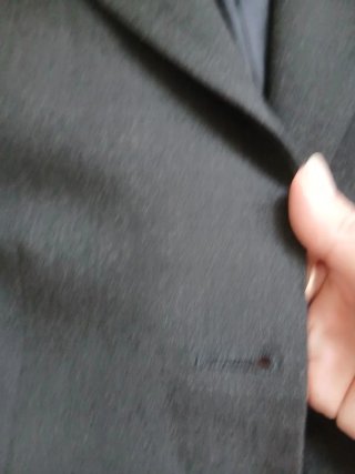 Blazer Zara Mujer T.38 Negro