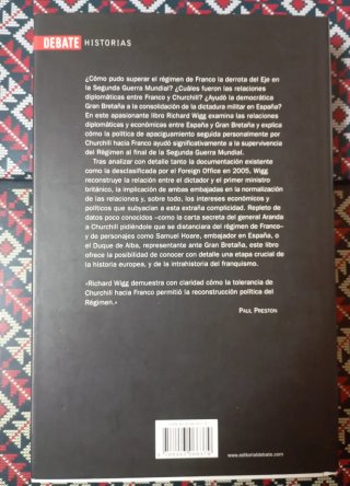 Libro Churchill y Franco ( Debate ).