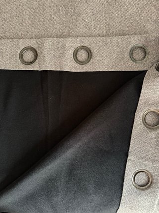 2 Cortinas Blackout Aislantes Frío-Calor