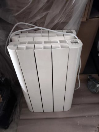 Emisor Térmico Cerámico Blanco ,marca HJM, de 500W