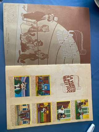Álbum La Vuelta de Willy Fog. Completo