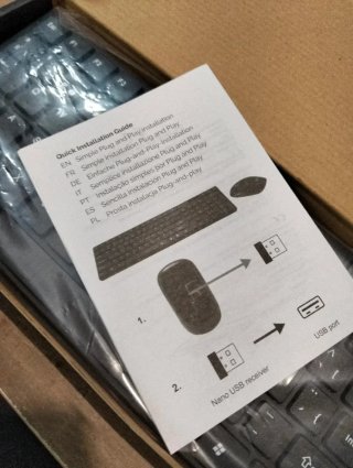 Teclado y Ratón Inalámbricos Conceptronic ES
