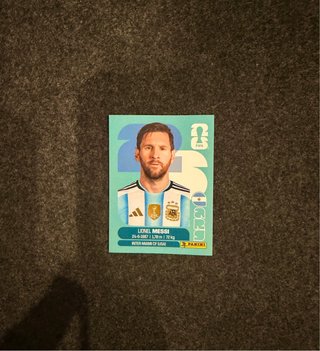Cromo Messi Panini Mundial 2026 FWC