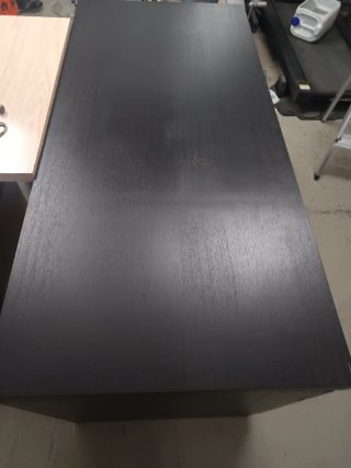 Escritorio IKEA MALM Marrón Oscuro 140x65