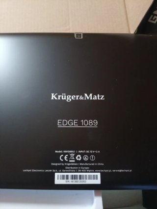 Krüger&Matz Edge 1089 Tablet 2 en 1
