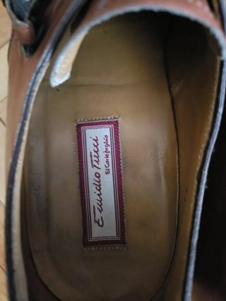 Zapatos Emidio Tucci vintage marrones