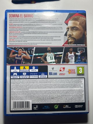Lote 2 Juegos PS4: FIFA 19 y NBA 2K18