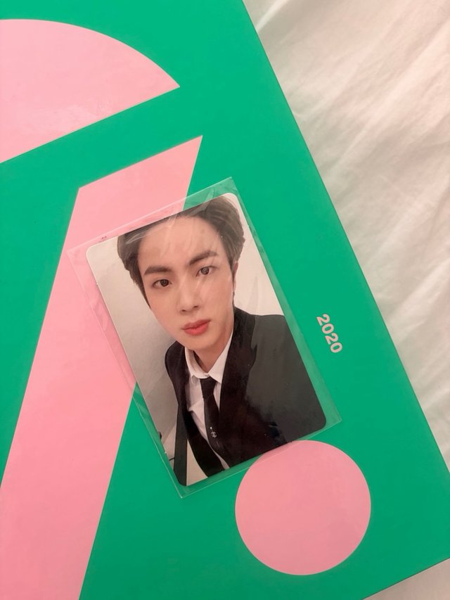 BTS Memories 2020 DVD + Photocard Jin