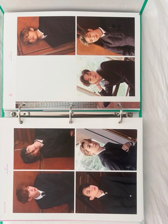 BTS Memories 2020 DVD + Photocard Jin