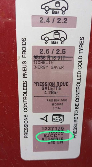 318847 6jx16ch4-23 llanta citroen c3 picasso 1.6