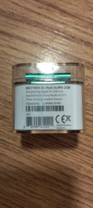 Apple iPod Shuffle de 2GB. VERDE