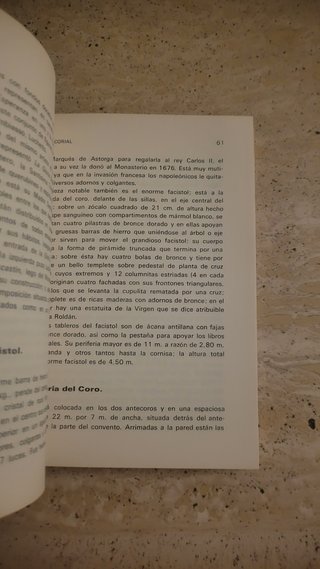 Libro El Escorial M López Serrano