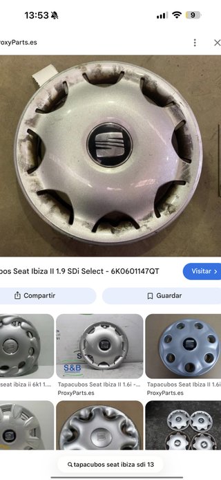 Tapacubos Seat Ibiza II 1.9 SDi
