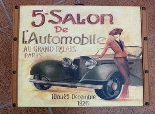Maletín Vintage Salón de L'Automobile 1926