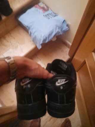 Nike Air Force 1 Personalizadas Negras