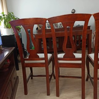 Mesa Comedor Extensible Madera Nogal