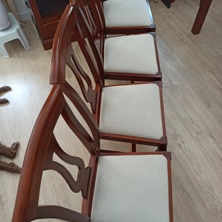 Mesa Comedor Extensible Madera Nogal