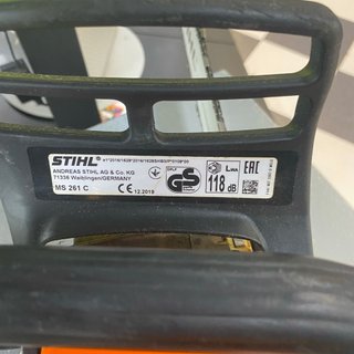 Motosierra STIHL MS 261 C-M