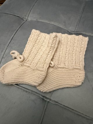 Patucos de bebé hechos a mano