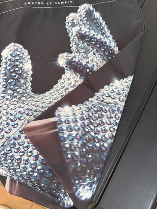 Bolsa Tote Michael Jackson Guante Brillante