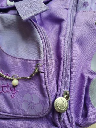 Zaino scuola Hello Kitty viola