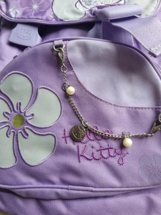 Zaino scuola Hello Kitty viola