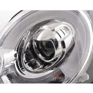 Faros Luz Diurna Mini One/Cooper 06-10 Cromo