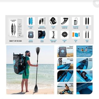 Kayak hinchable Aqua Spirit 2 personas